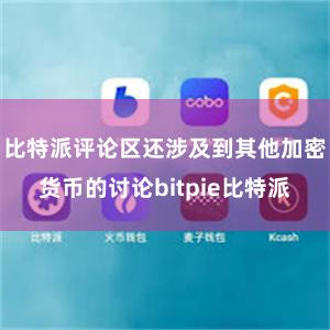 比特派评论区还涉及到其他加密货币的讨论bitpie比特派