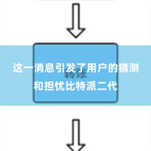 这一消息引发了用户的猜测和担忧比特派二代