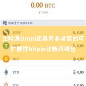 比特派Omni还具有非常高的可扩展性bitpie比特派钱包